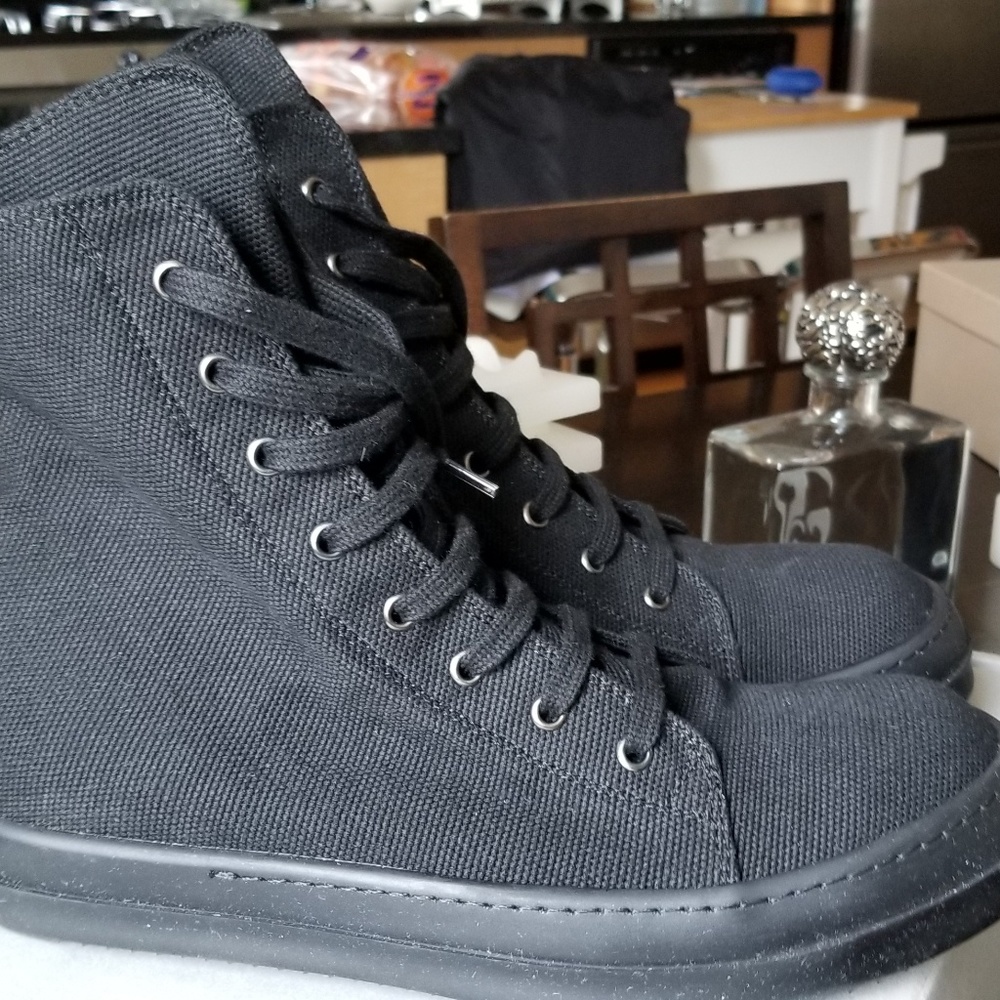 BNWB Rick Owens vegan sneakers black sz8